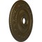 Ekena Millwork Logan Ceiling Medallion (Fits Canopies up to 6 1/8"), Hand-Painted Brass, 24 1/4"OD x 3 7/8"ID x 2"P CM24LO1BRS - alternate 2